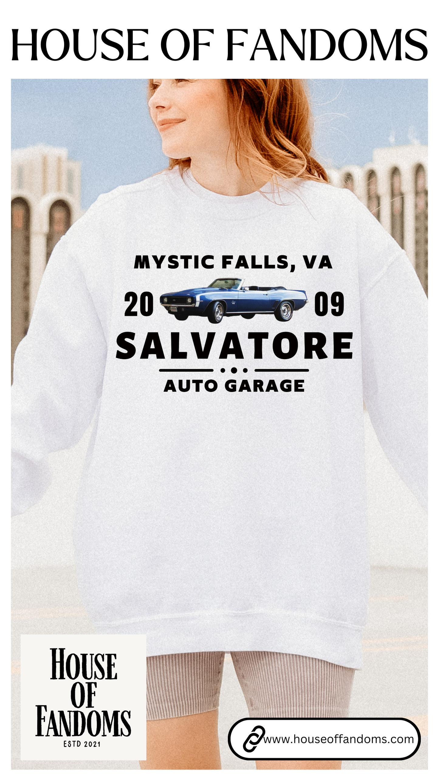 Comfort Colors® The Vampire Diaries TV Show Sweatshirt - Lockwood Estates