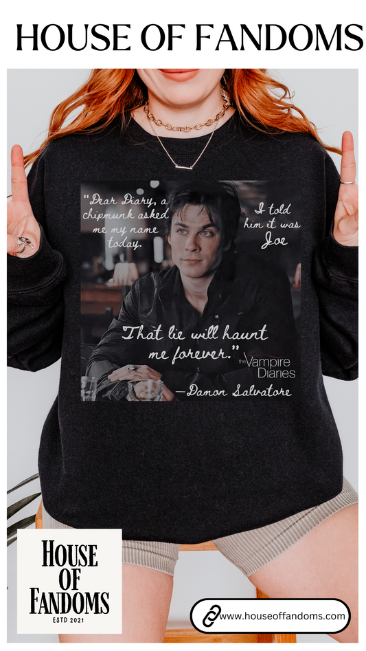 The Vampire Diaries TV Show Sweatshirt