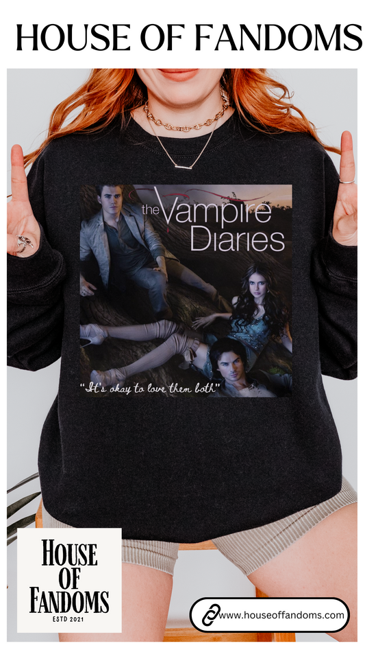 The Vampire Diaries TV Show Sweatshirt