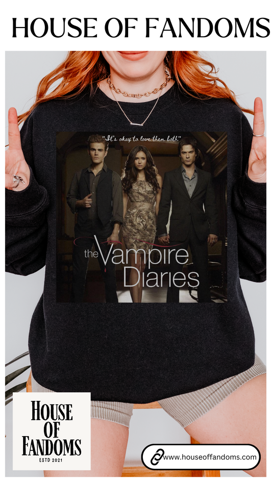 The Vampire Diaries TV Show Sweatshirt