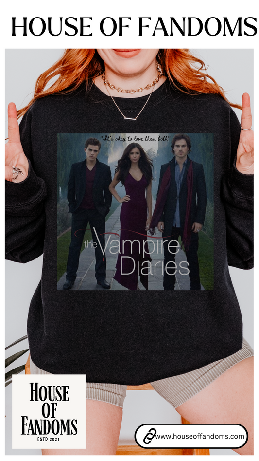 The Vampire Diaries TV Show Sweatshirt