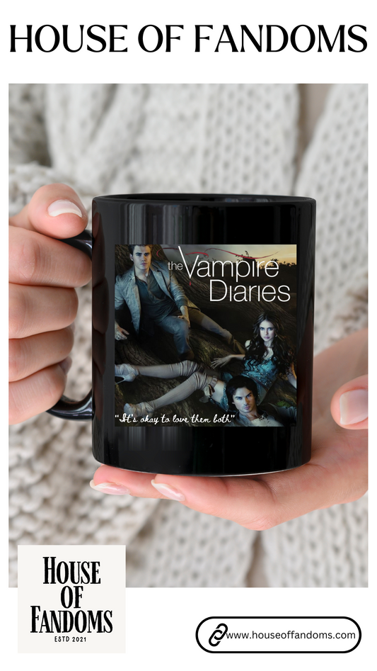 The Vampire Diaries TV Show Coffee Mug - 11 oz Black