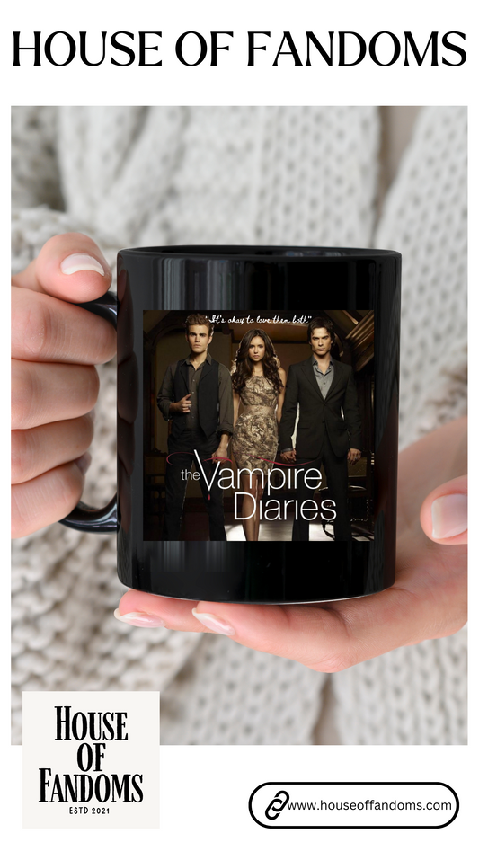 The Vampire Diaries TV Show Coffee Mug - 11 oz Black