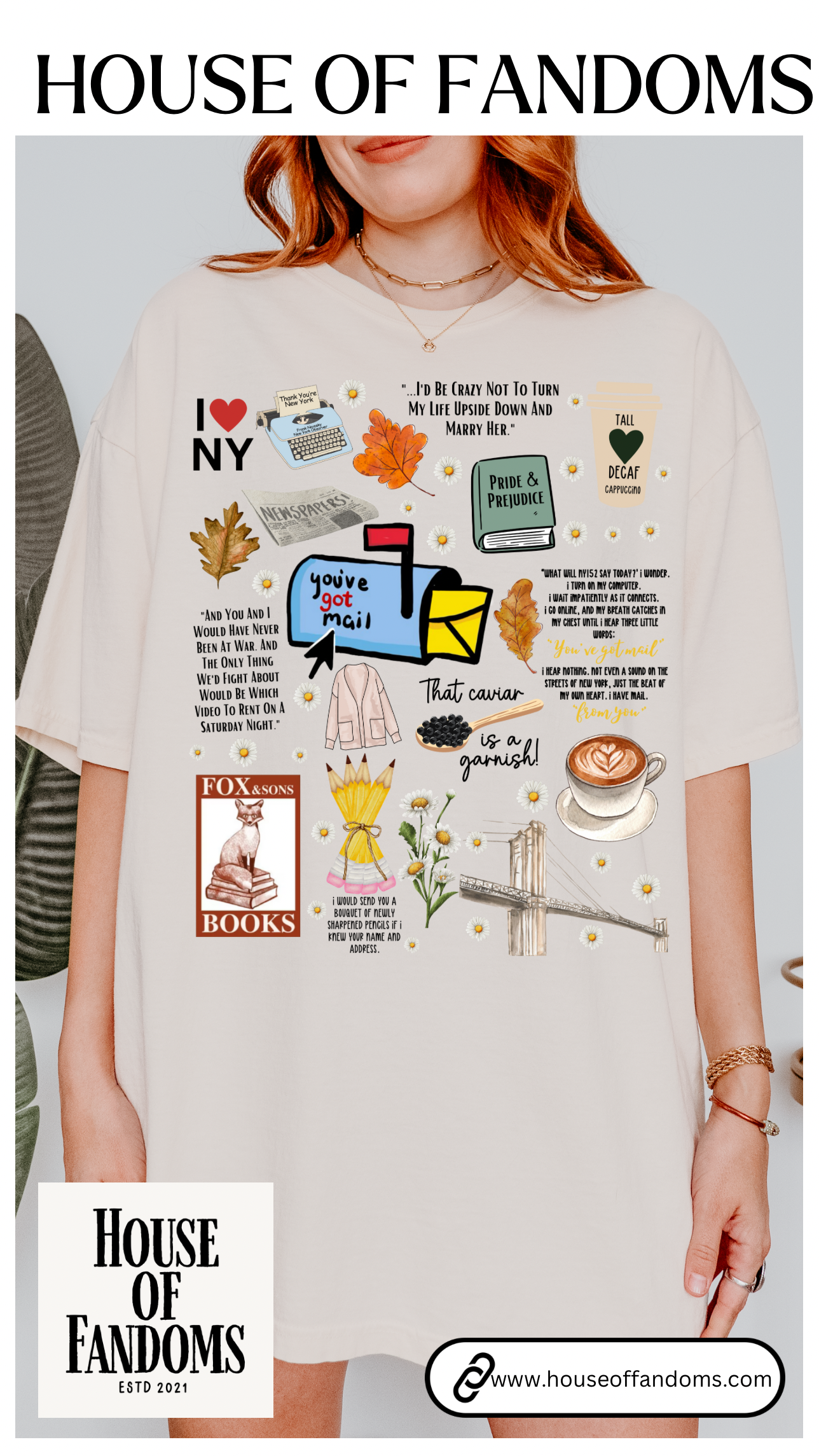 Comfort Colors® Youve Got Mail Movie Shirt