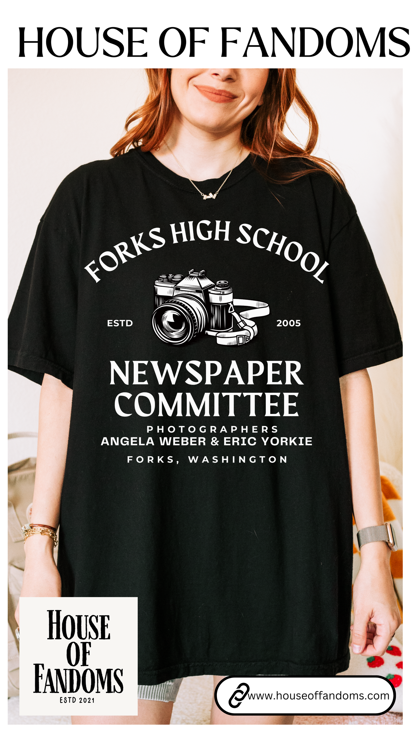 Comfort Colors® Twilight Saga Movie Book Shirt - Forks High School Newspaper Committee