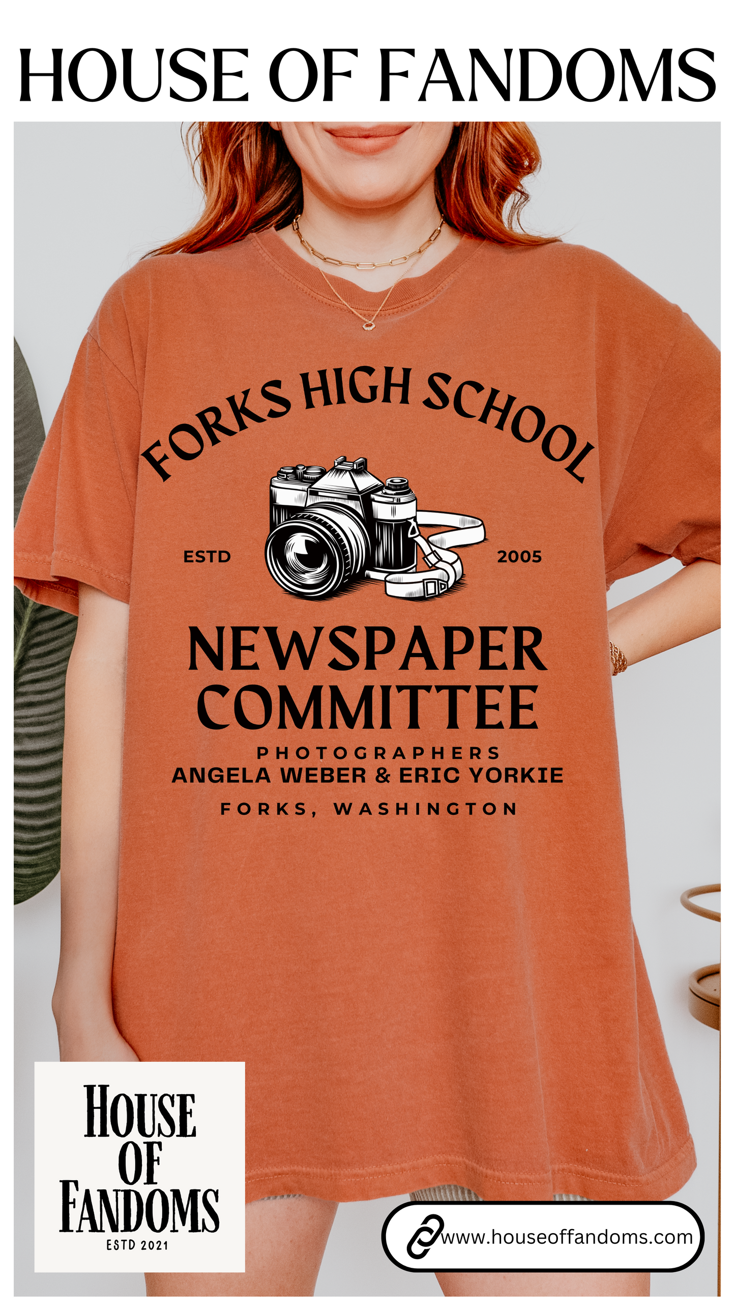 Comfort Colors® Twilight Saga Movie Book Shirt - Forks High School Newspaper Committee