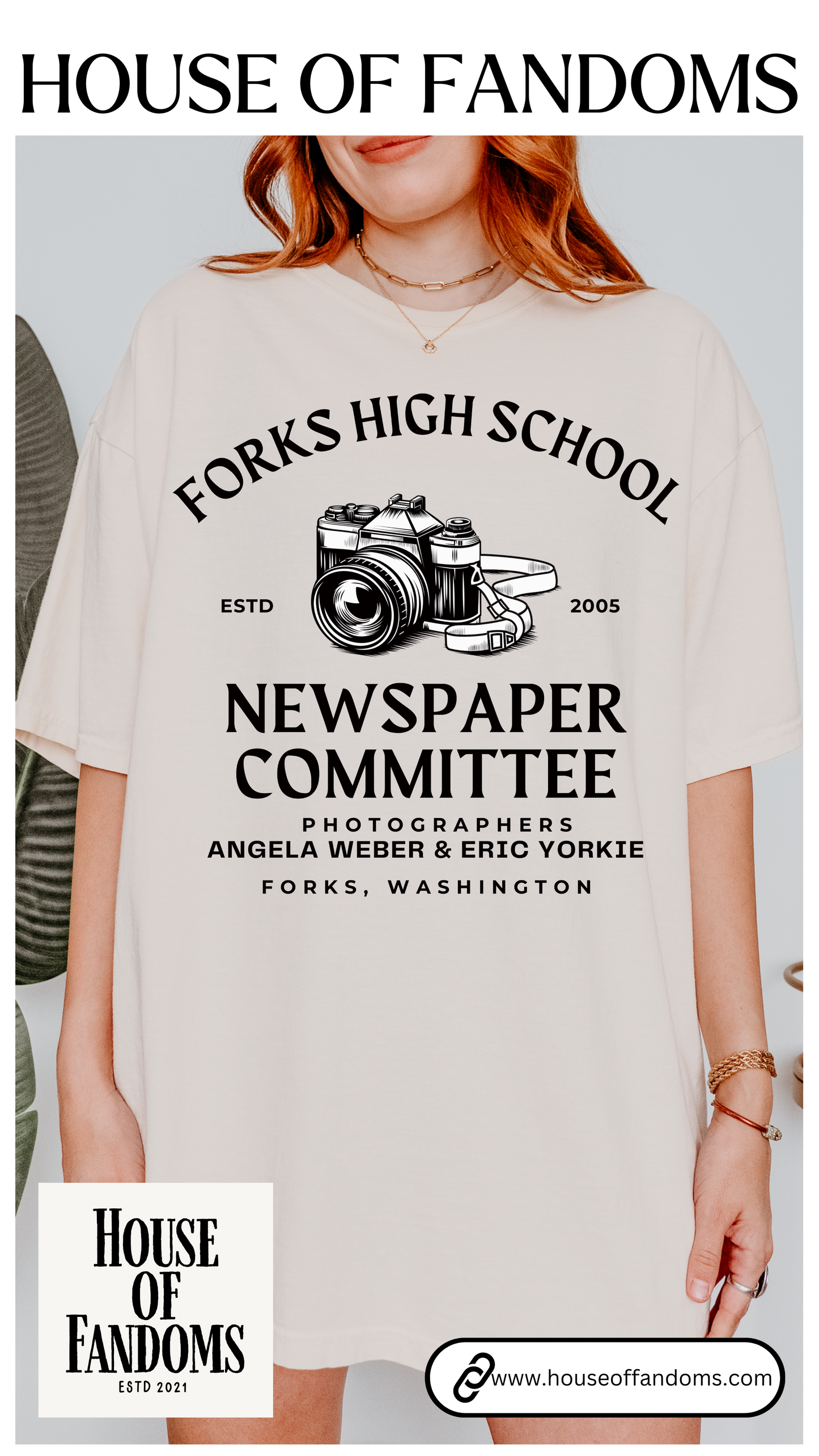 Comfort Colors® Twilight Saga Movie Book Shirt - Forks High School Newspaper Committee