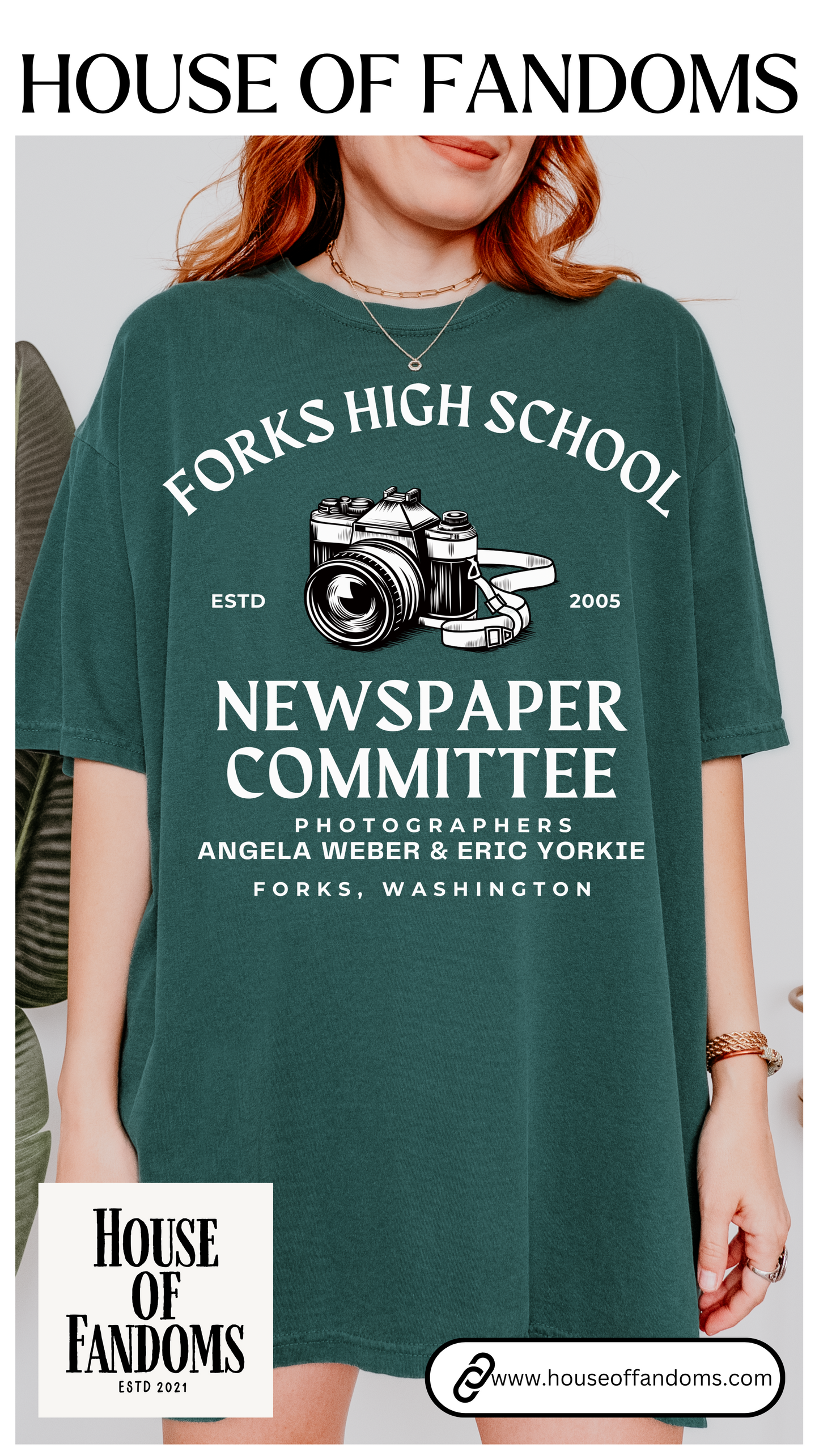 Comfort Colors® Twilight Saga Movie Book Shirt - Forks High School Newspaper Committee