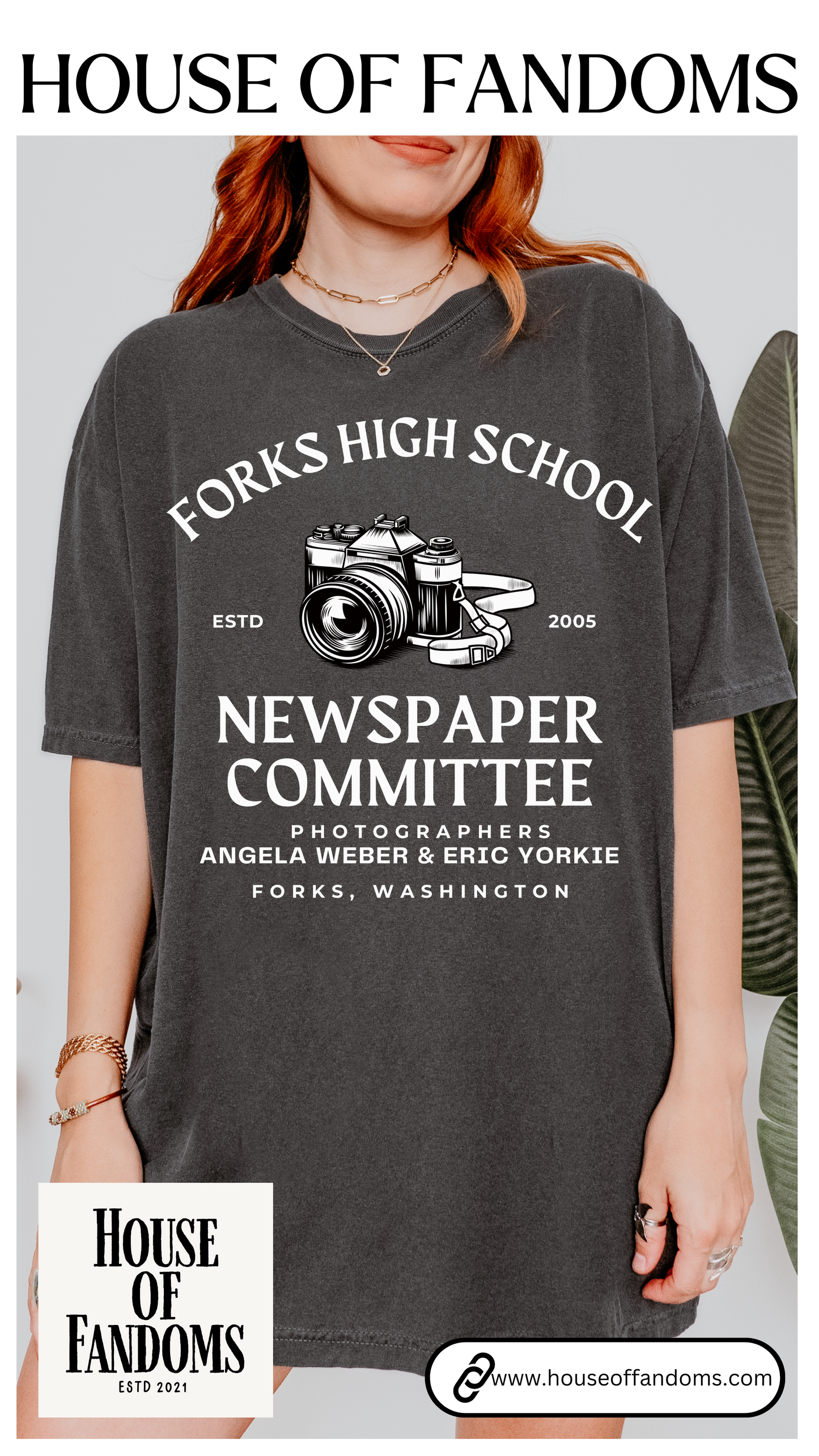 Comfort Colors® Twilight Saga Movie Book Shirt - Forks High School Newspaper Committee