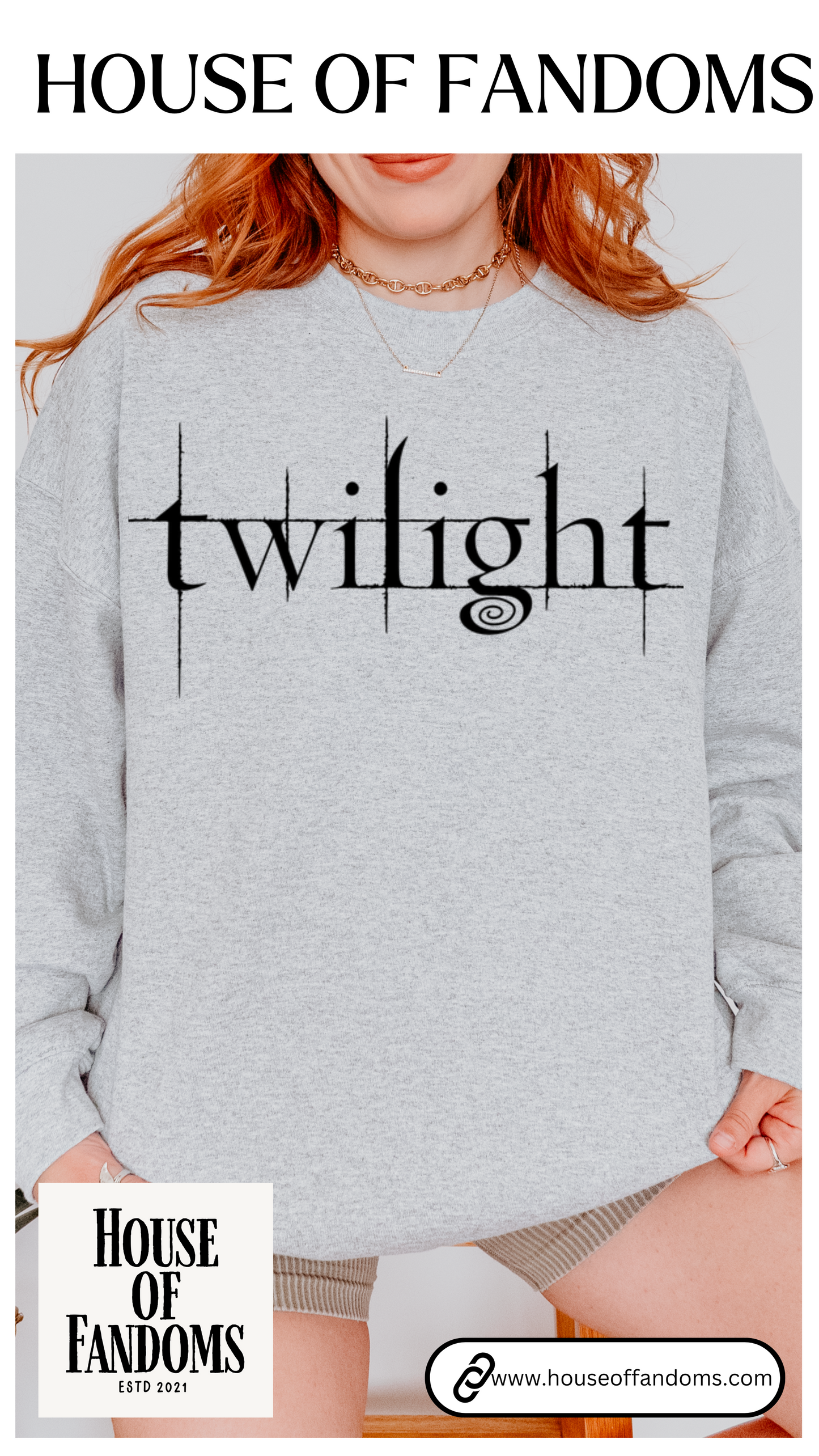 Twilight Saga Movie Book Sweatshirt