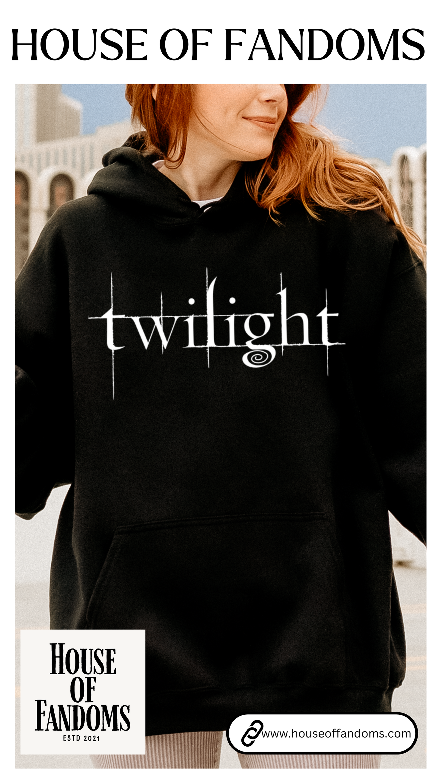 Twilight Saga Movie Book Hoodie