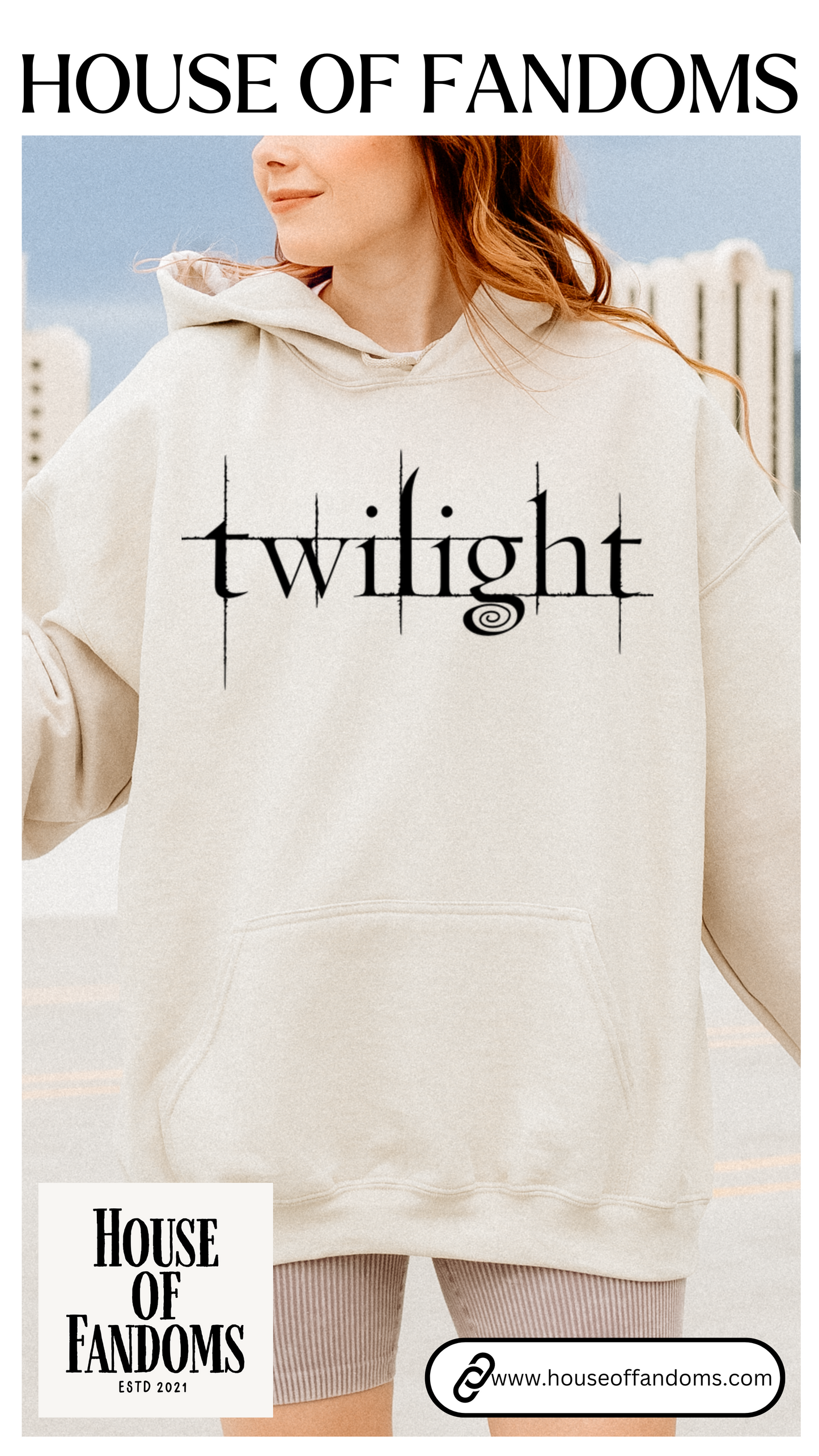 Twilight Saga Movie Book Hoodie