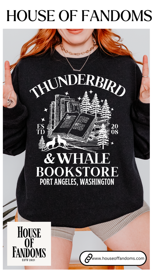 Twilight Saga Book Movie Sweatshirt - Thunderbird and Whale Bookstore