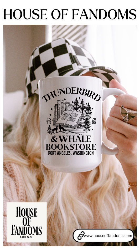 Twilight Saga Movie Book Coffee Mug 15oz - Thunderbird and Whale Bookstore