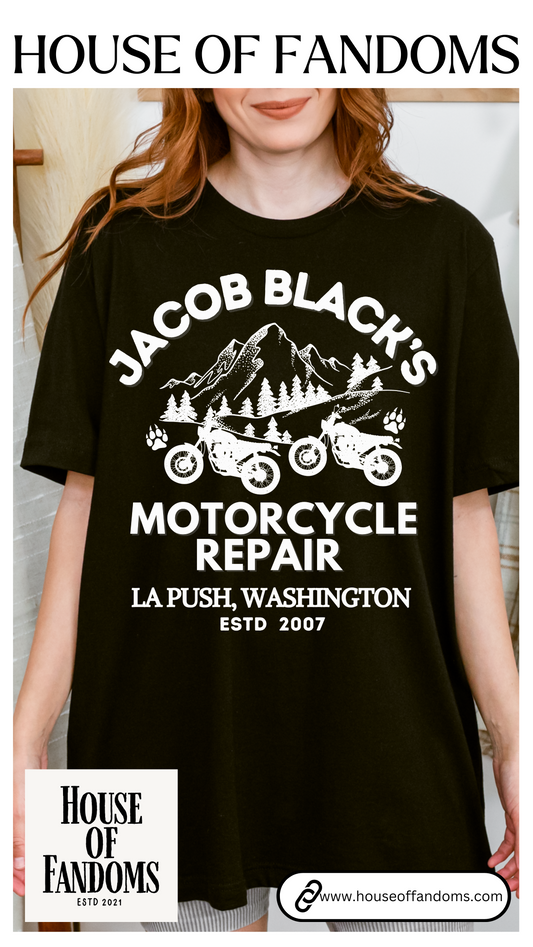 Twilight Saga Movie Book Shirt - Jacob Black