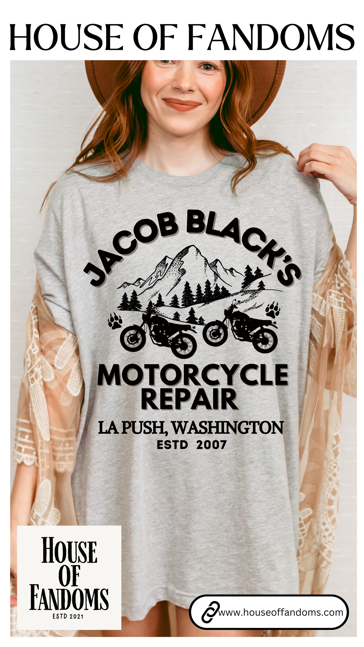 Twilight Saga Movie Book Shirt - Jacob Black