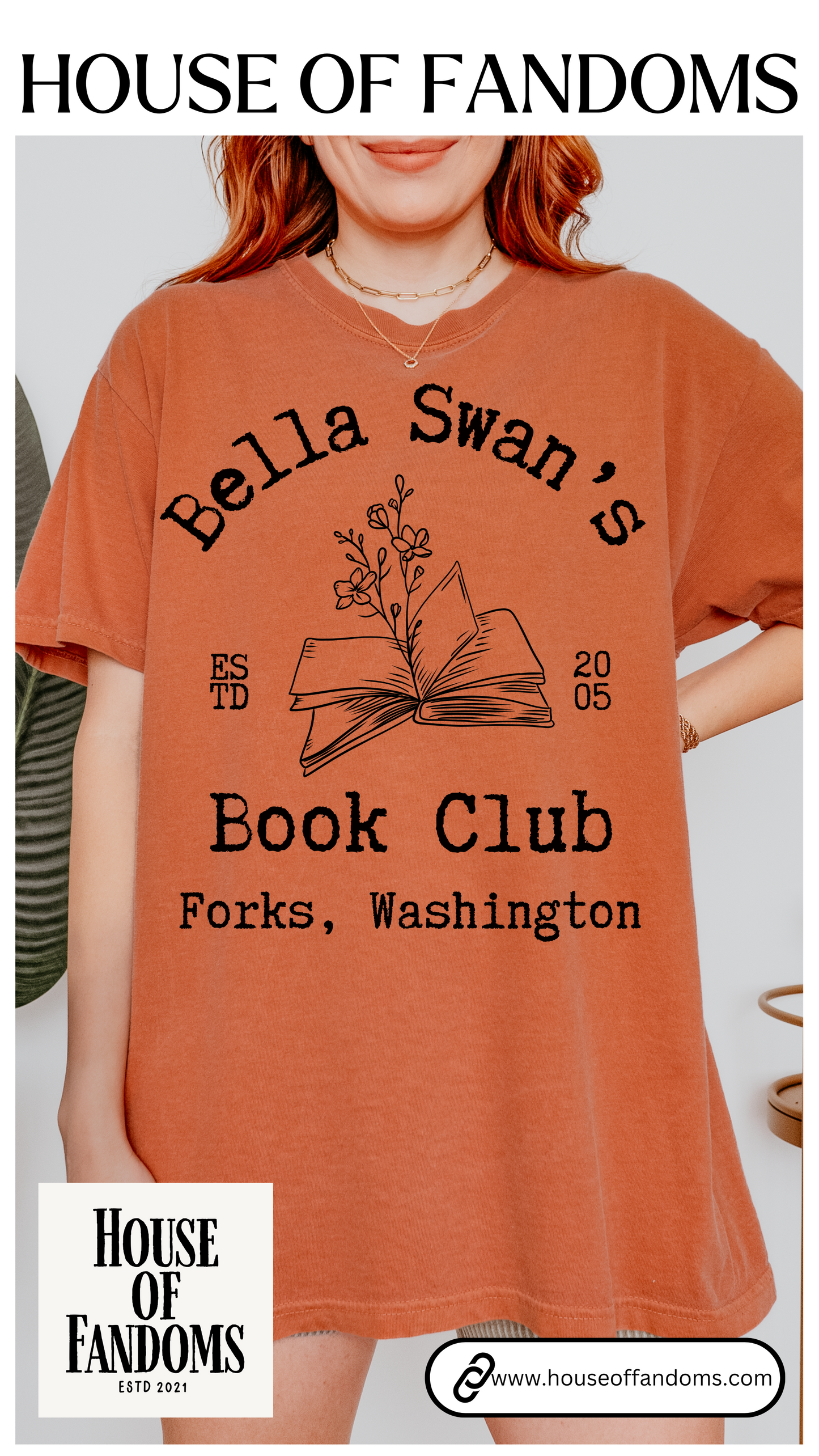 Comfort Colors® Twilight Saga Movie Book Shirt - Bella Swan Book Club