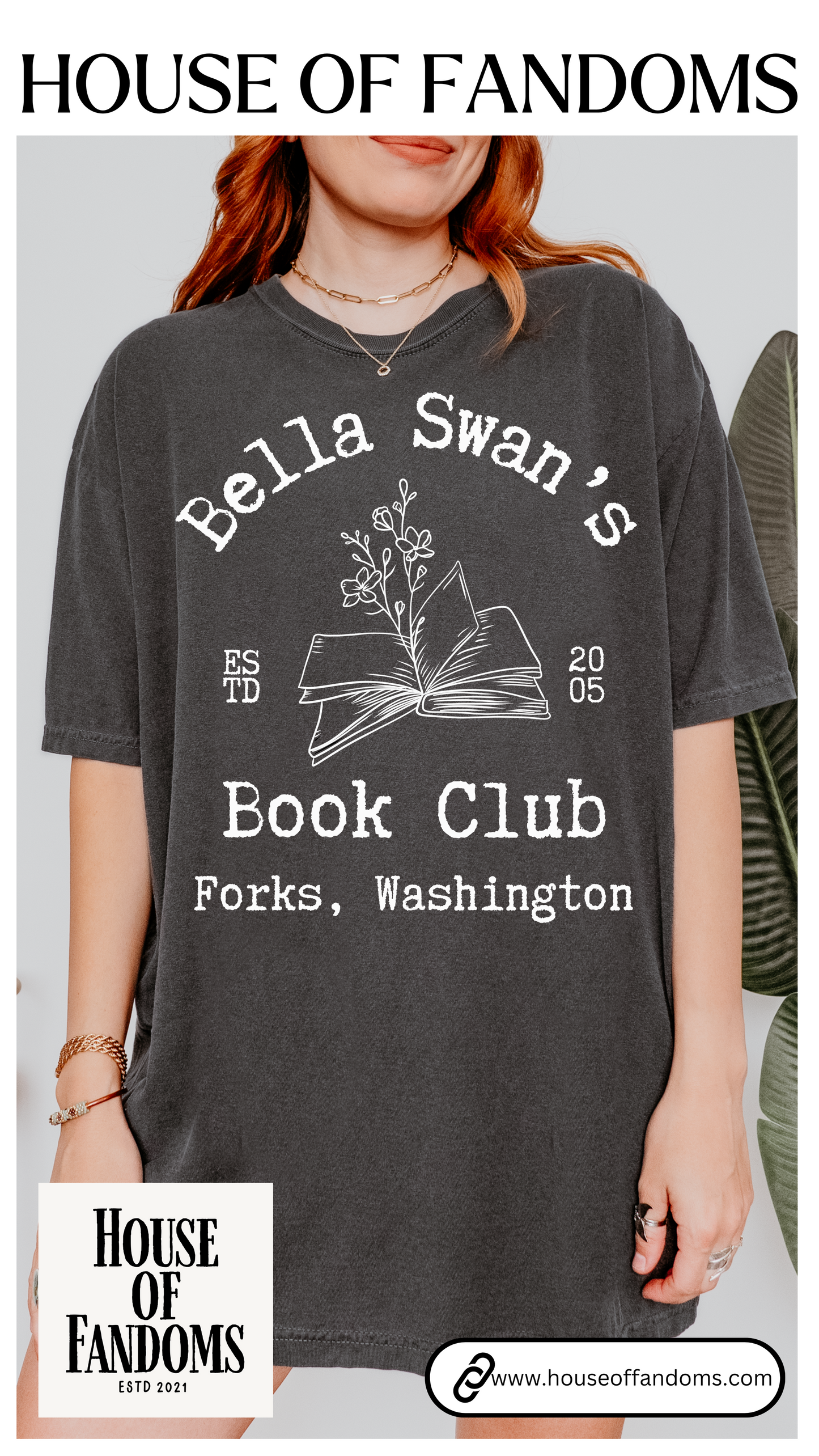 Comfort Colors® Twilight Saga Movie Book Shirt - Bella Swan Book Club