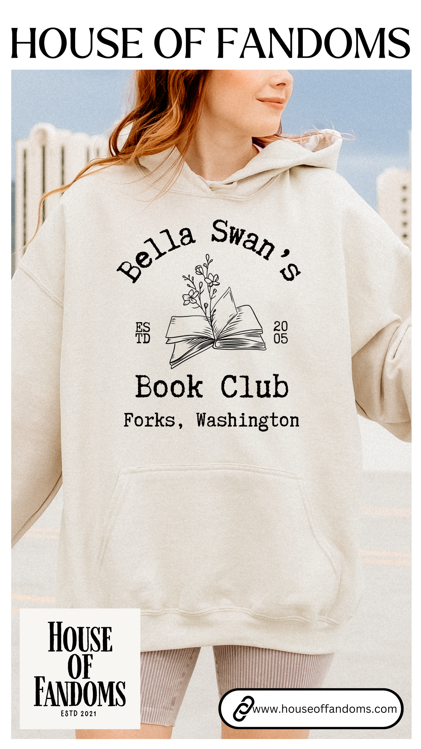 Twilight Saga Movie Book Hoodie