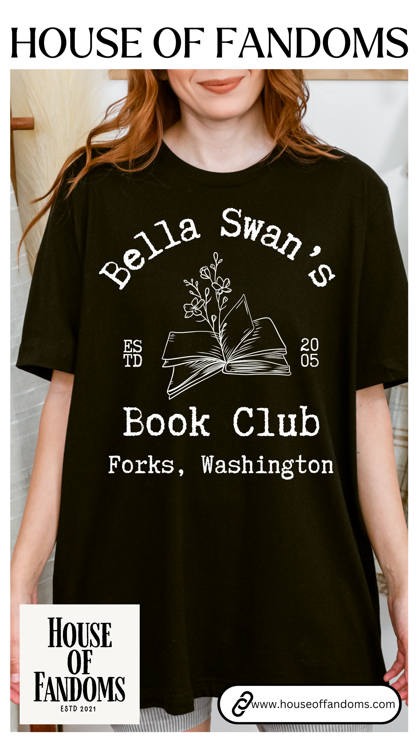 Twilight Saga Movie Book Shirt - Bella Swan's Book Club