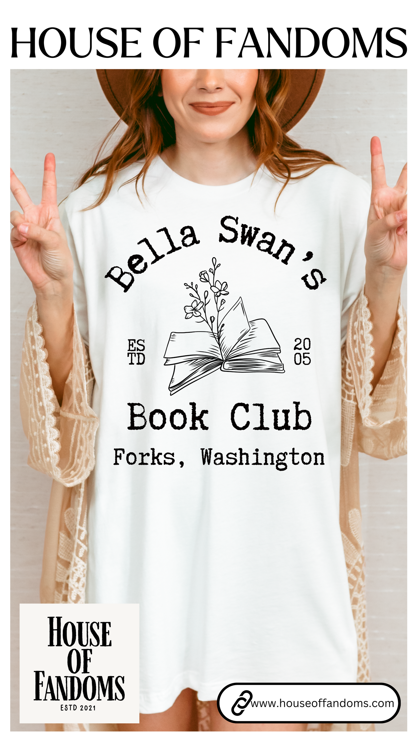 Twilight Saga Movie Book Shirt - Bella Swan's Book Club