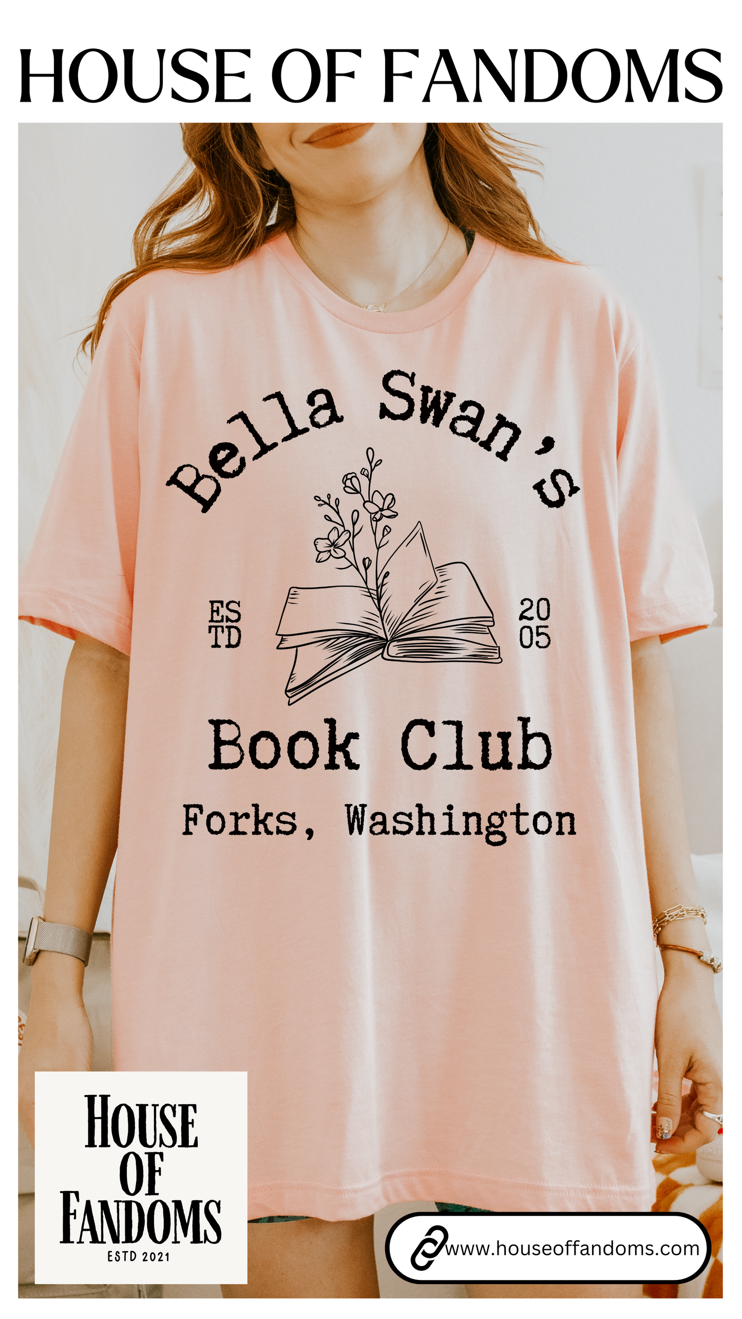 Twilight Saga Movie Book Shirt - Bella Swan's Book Club