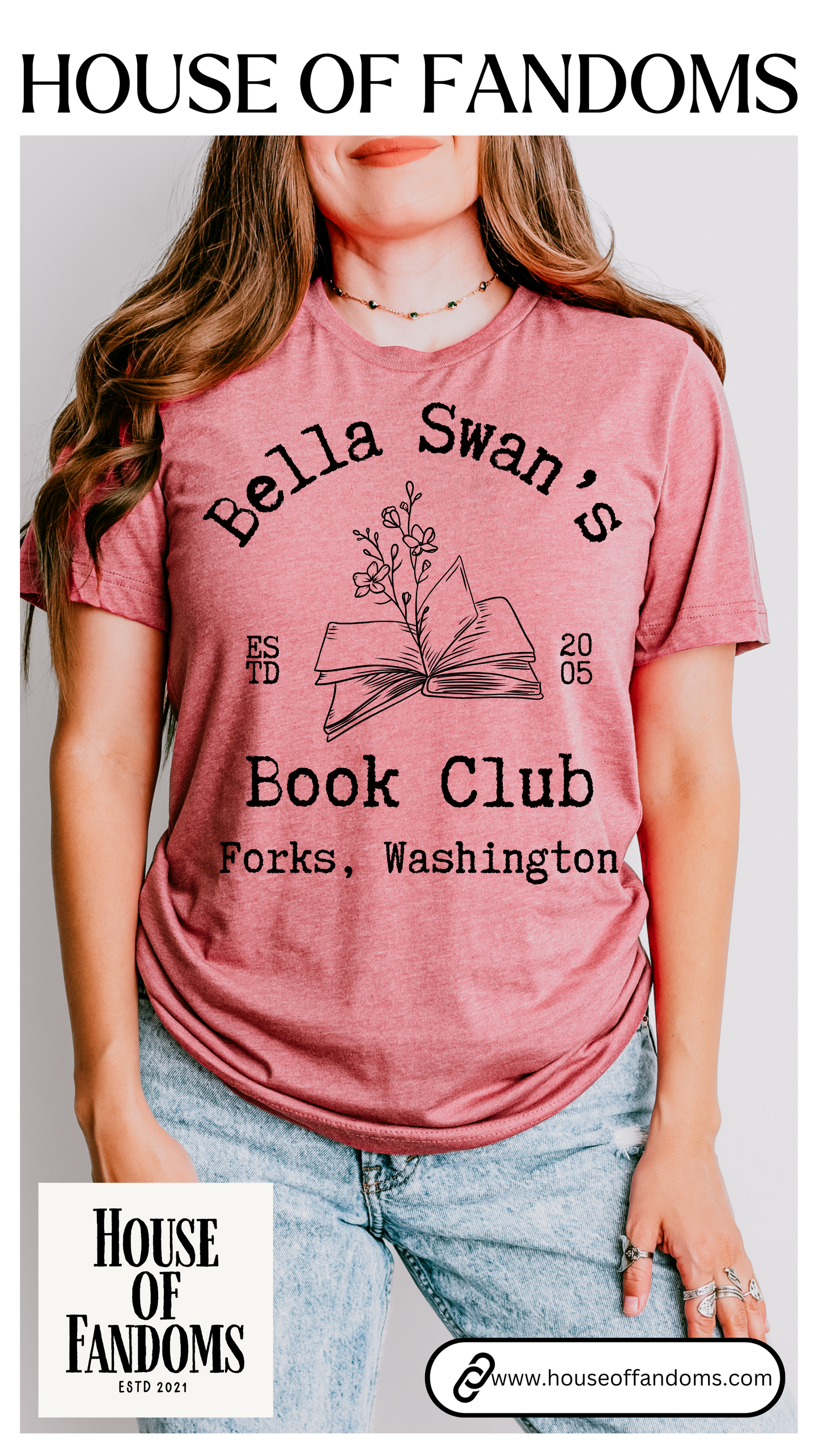 Twilight Saga Movie Book Shirt - Bella Swan's Book Club