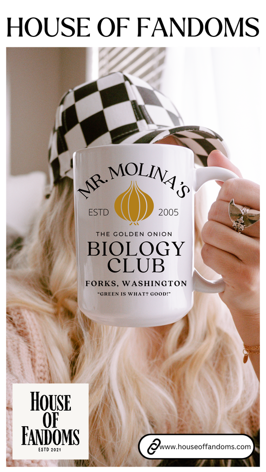 Twilight Saga Book Movie Coffee Mug - 15 oz - Mr Molina Biology Club