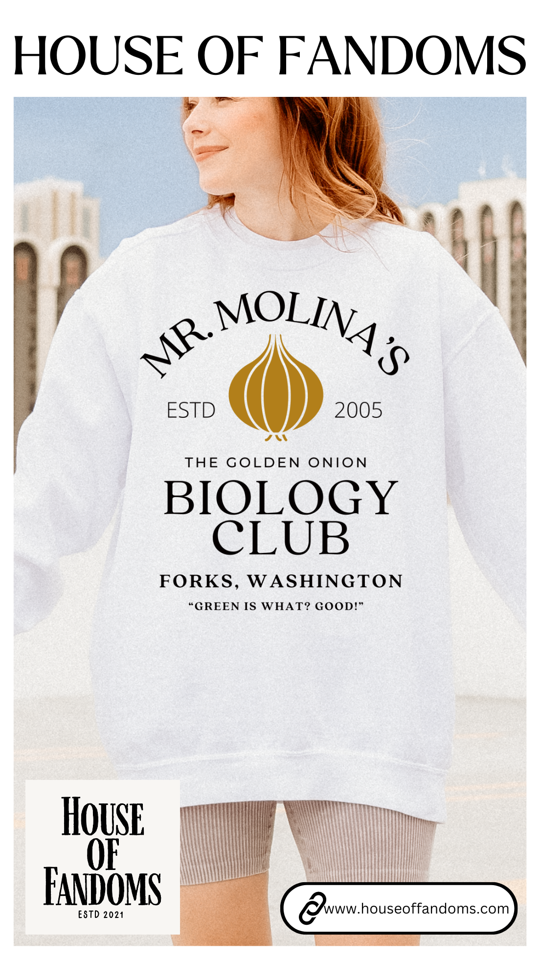 Comfort Colors® Twilight Saga Movie Book Sweatshirt - Mr Molina Biology Club