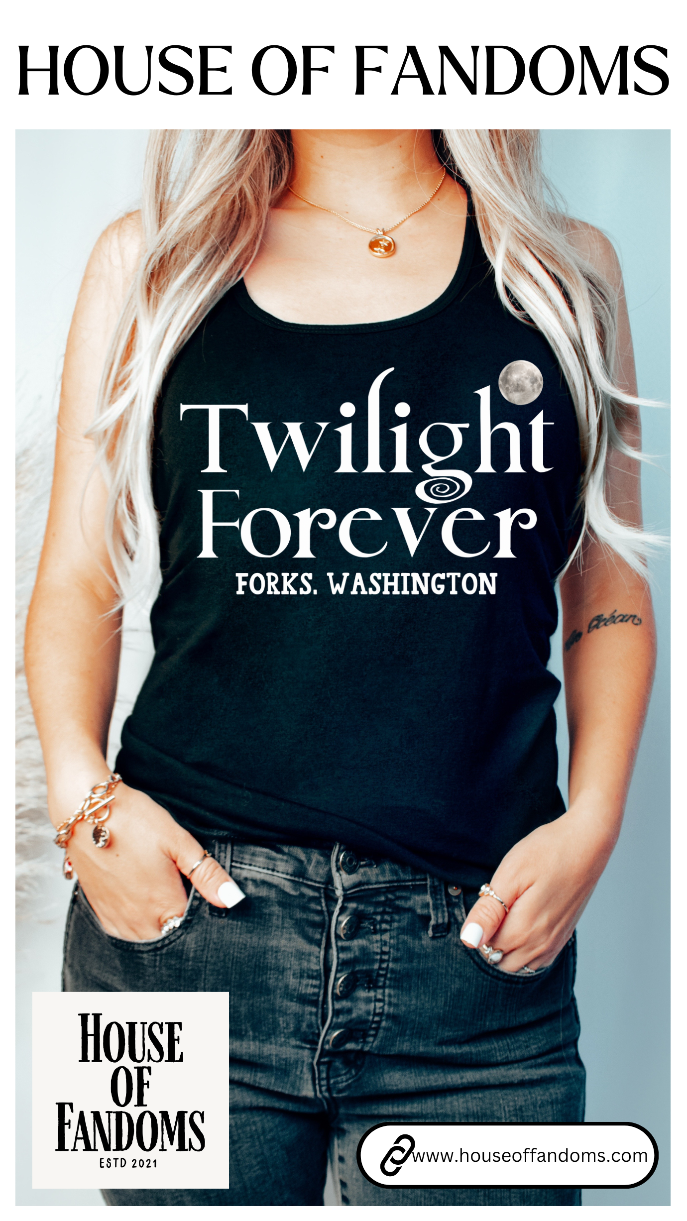 Twilight Saga Movie Book Shirt Tank