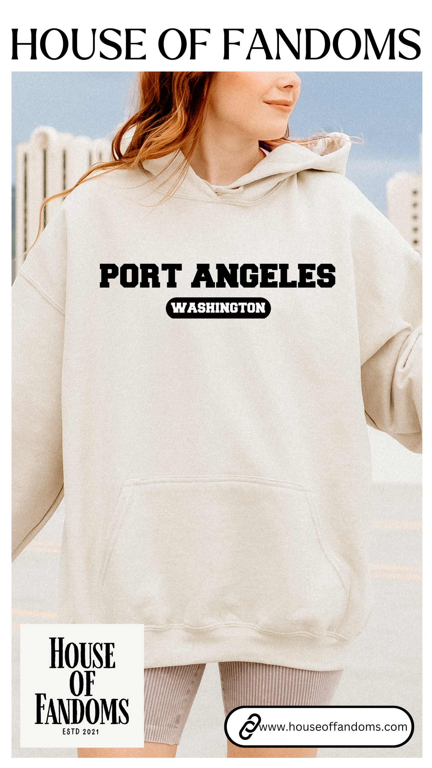 Twilight Saga Movie Hoodie - Port Angeles