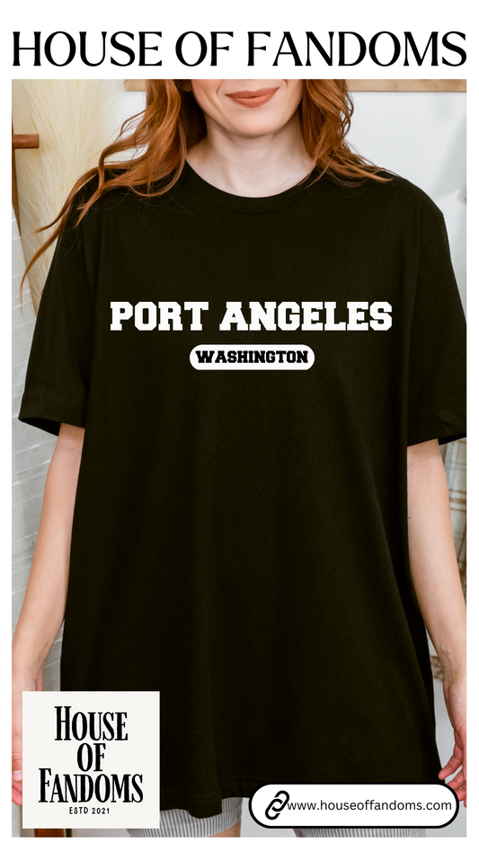 Twilight Saga Movie Book Shirt - Port Angeles