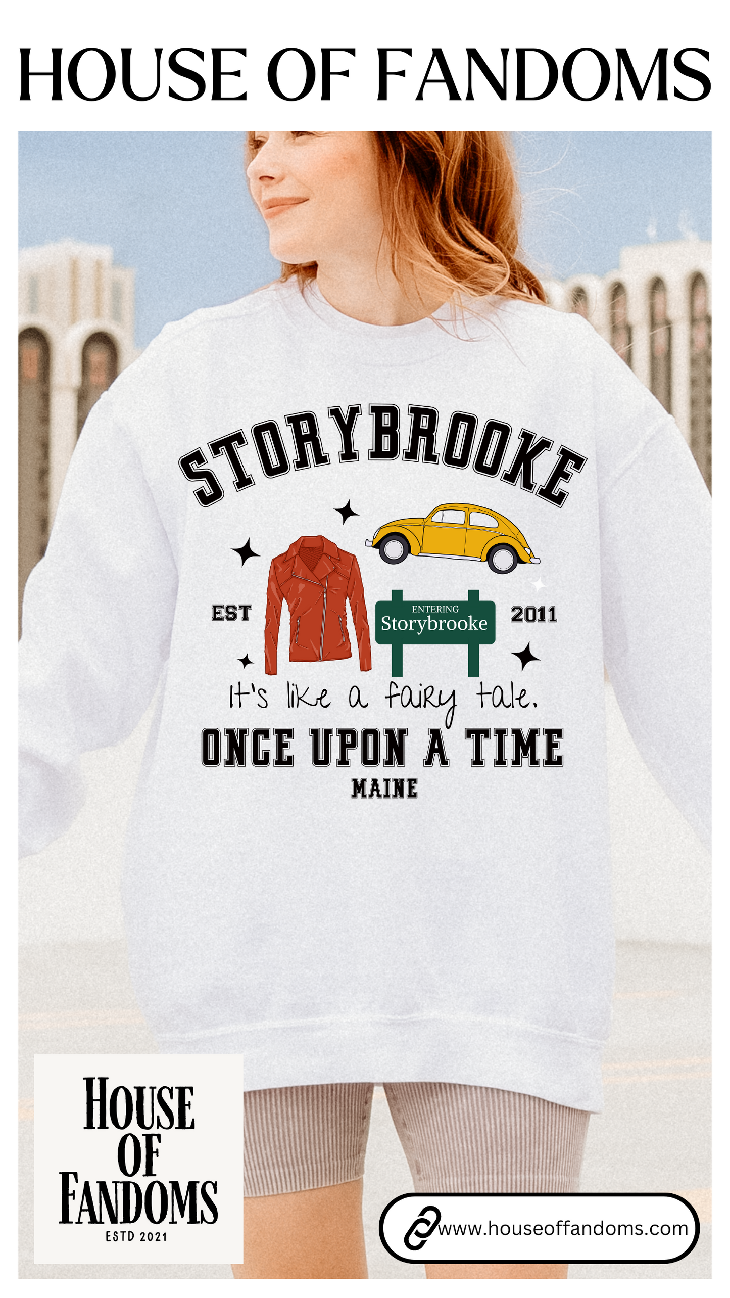 Comfort Colors® Once Upon a Time TV Show Sweatshirt